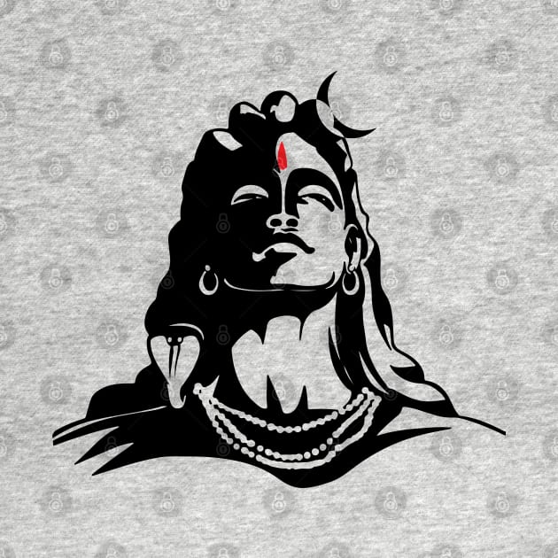 Adiyogi Mahadev Om Namah Shivaya Hindu by alltheprints